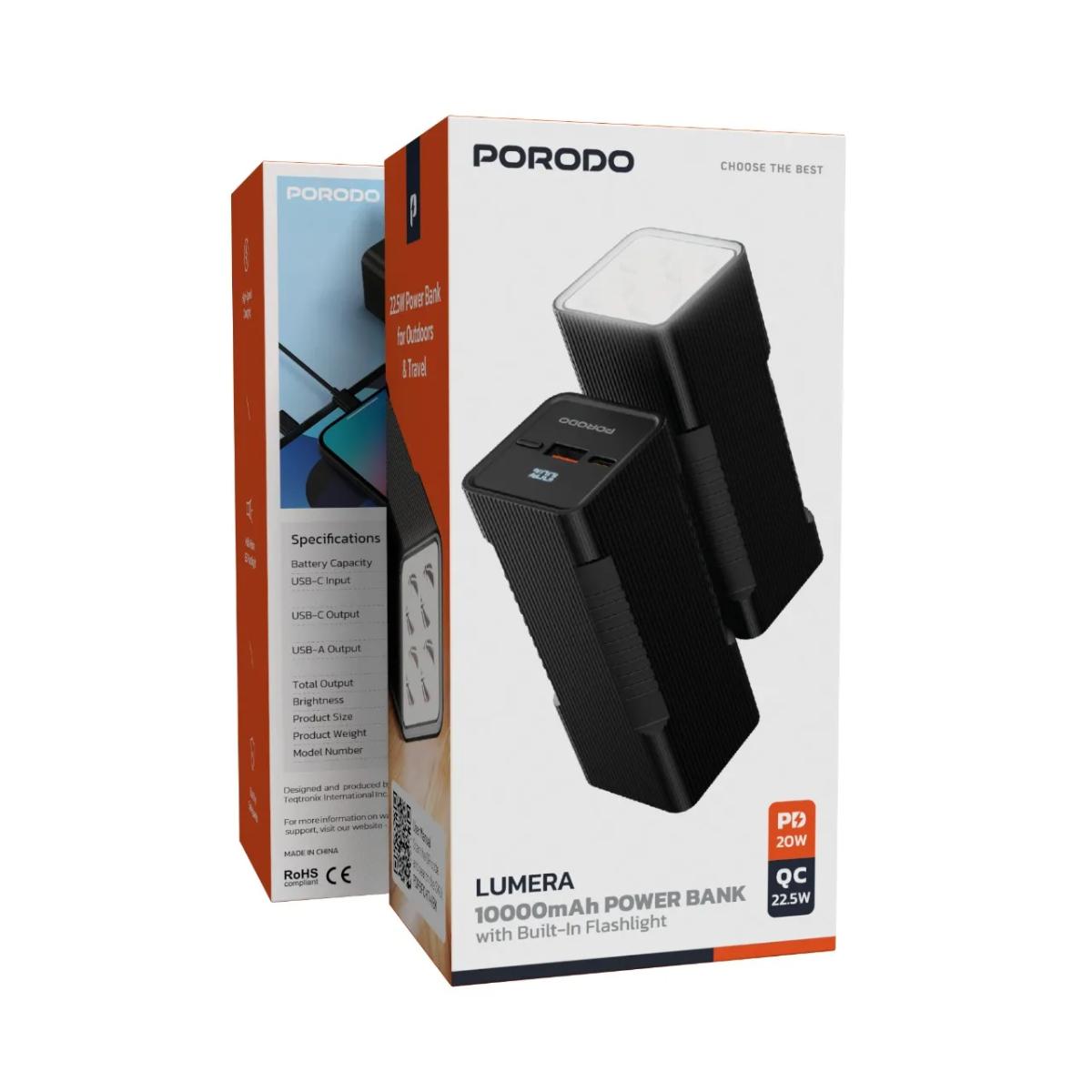 Porodo LUMERA 10000mAh Power Bank