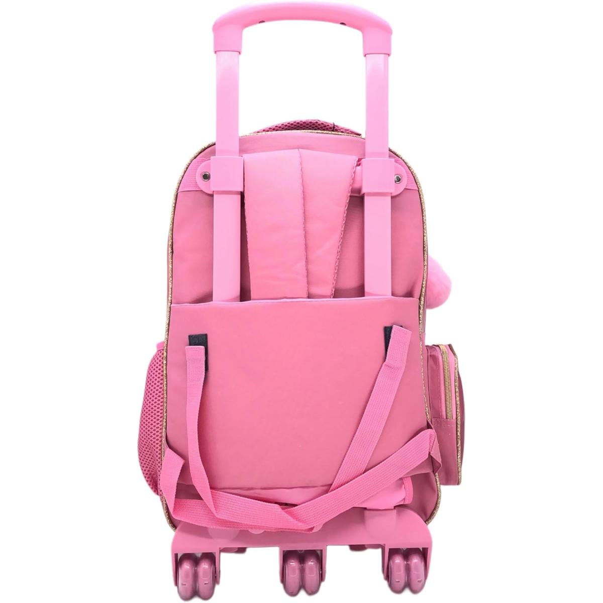 15-Inch Kids Rolling School Bag Set