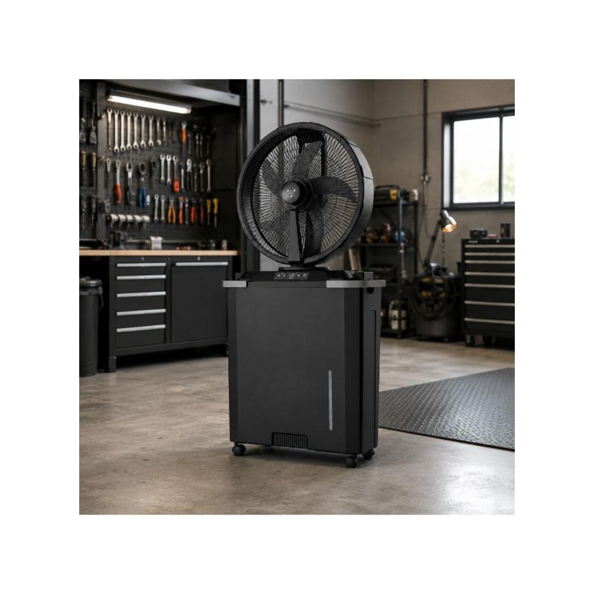 Portable 12-Inch Misting Fan