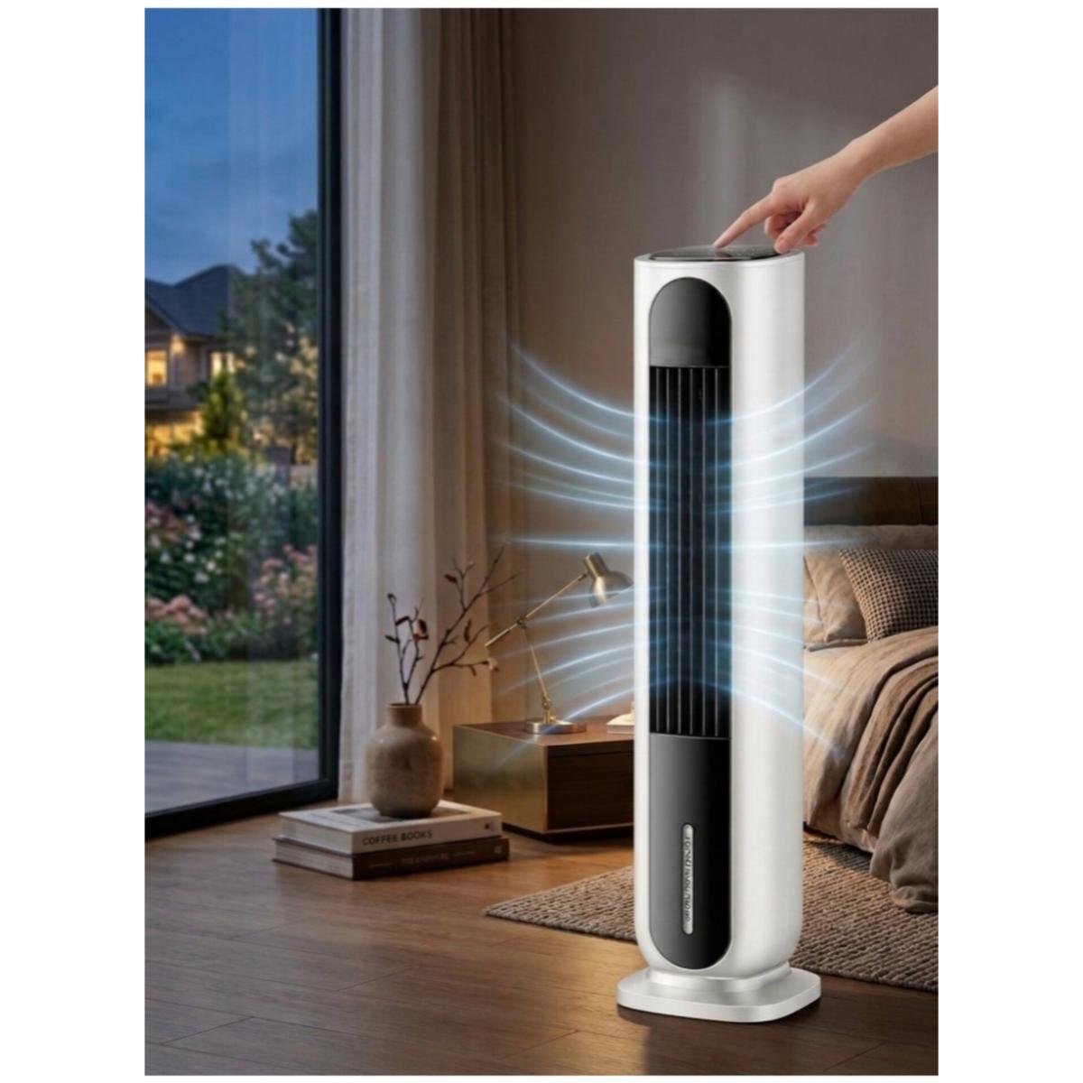 Bladeless Tower Fan 7L Air Cooler