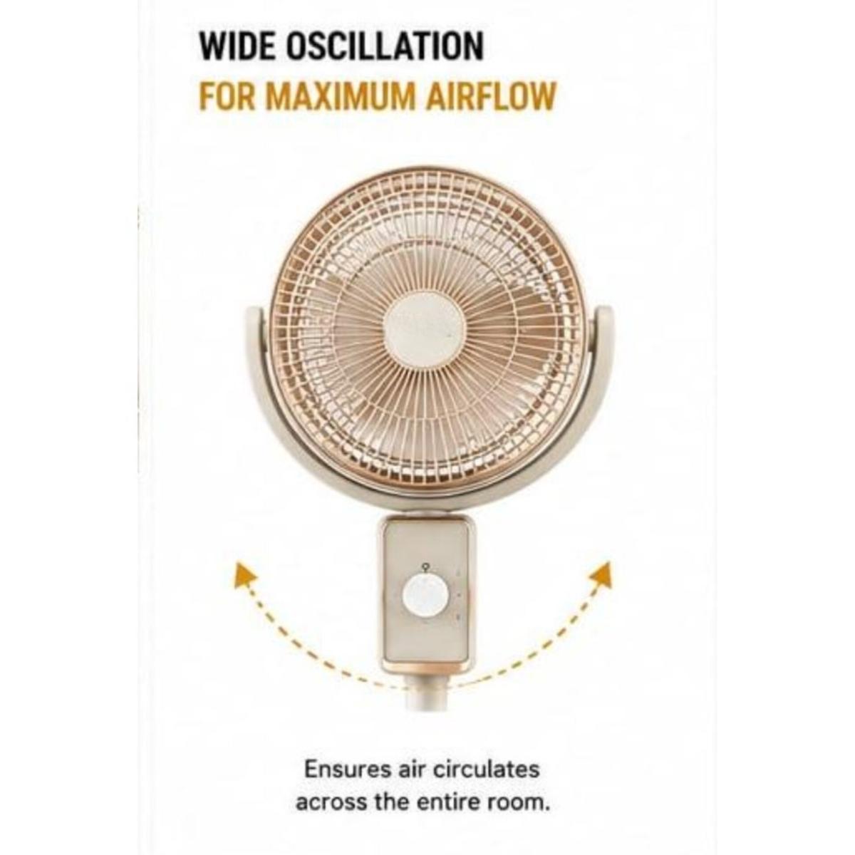 8-Inch Extendable Floor Fan