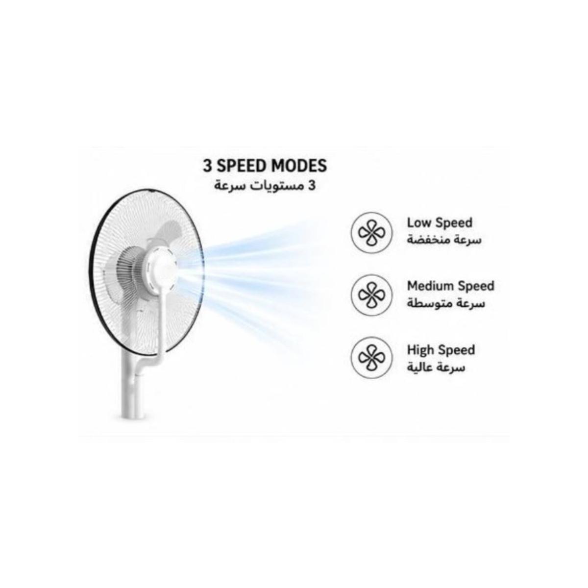 18-Inch Rechargeable Ultrasonic Mist Spray Fan