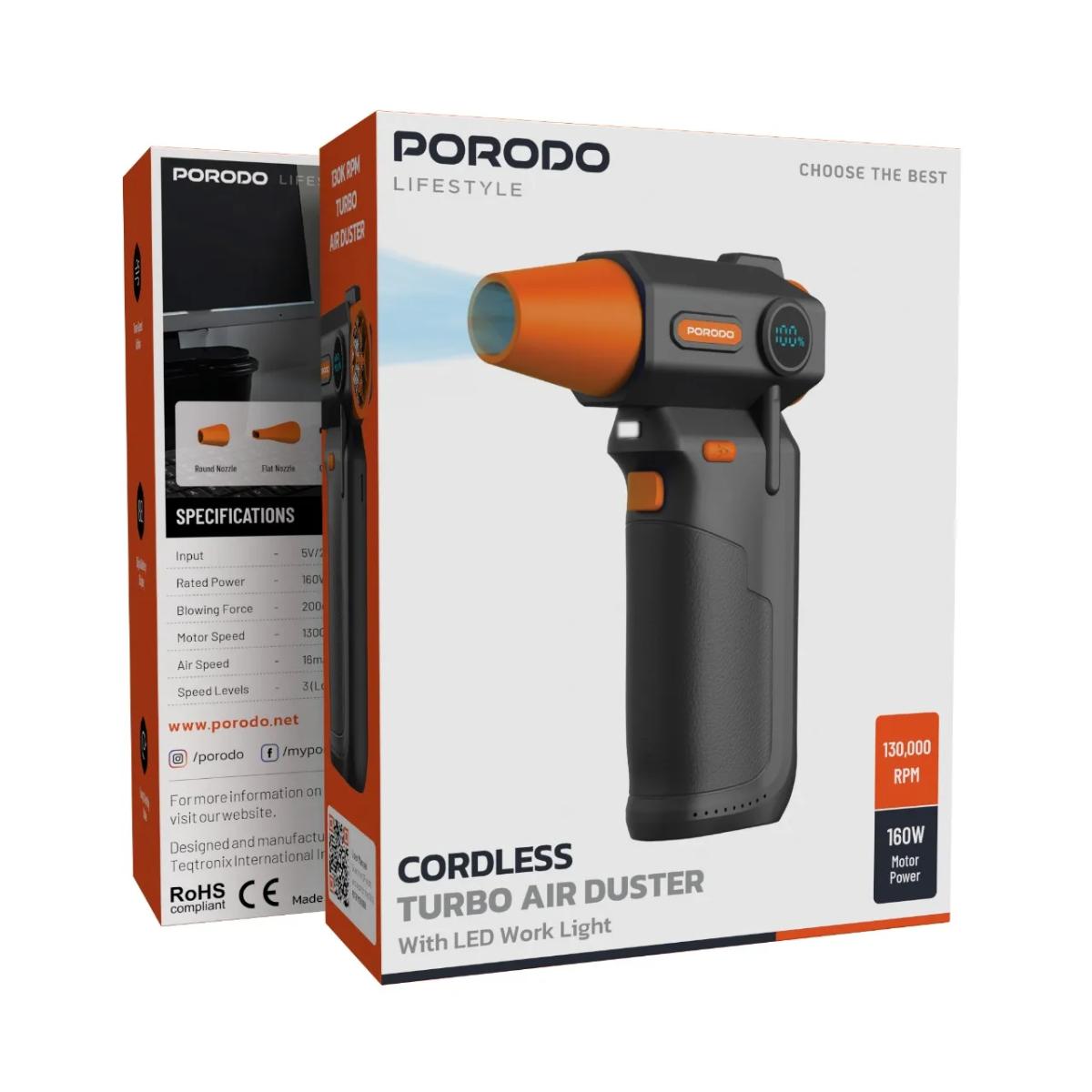 Porodo  Cordless Turbo Air Duster