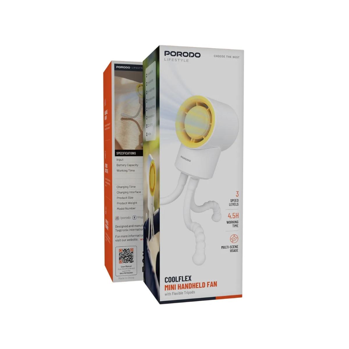 Porodo  Coolflex Mini Handheld Fan