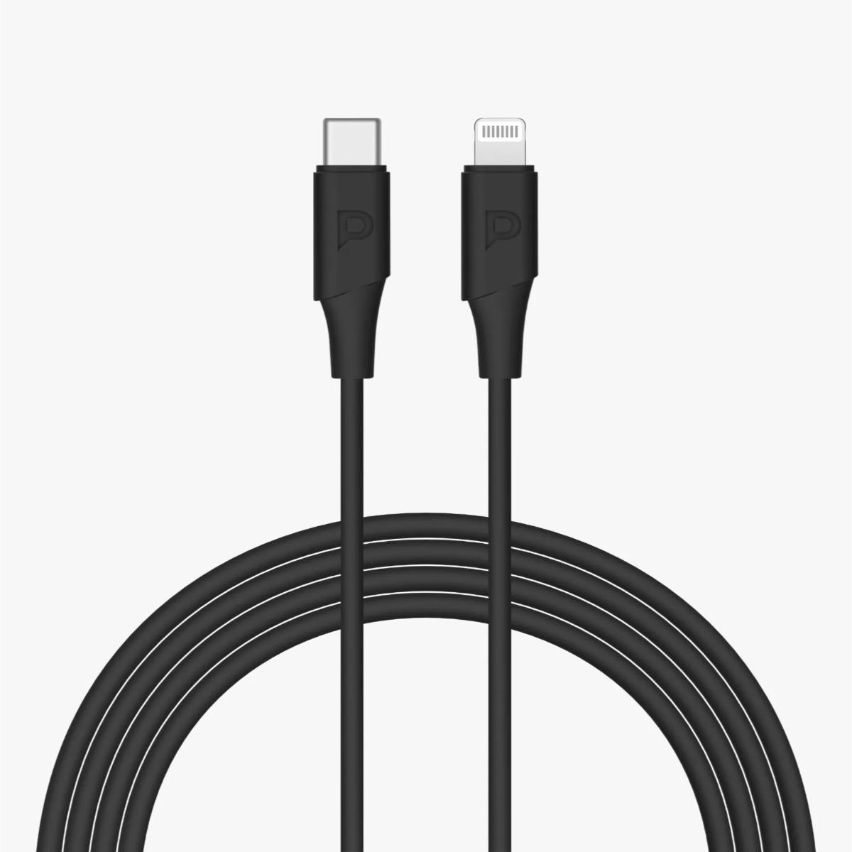 Powerology Power Sync Flex USB-C to Lightning Cable