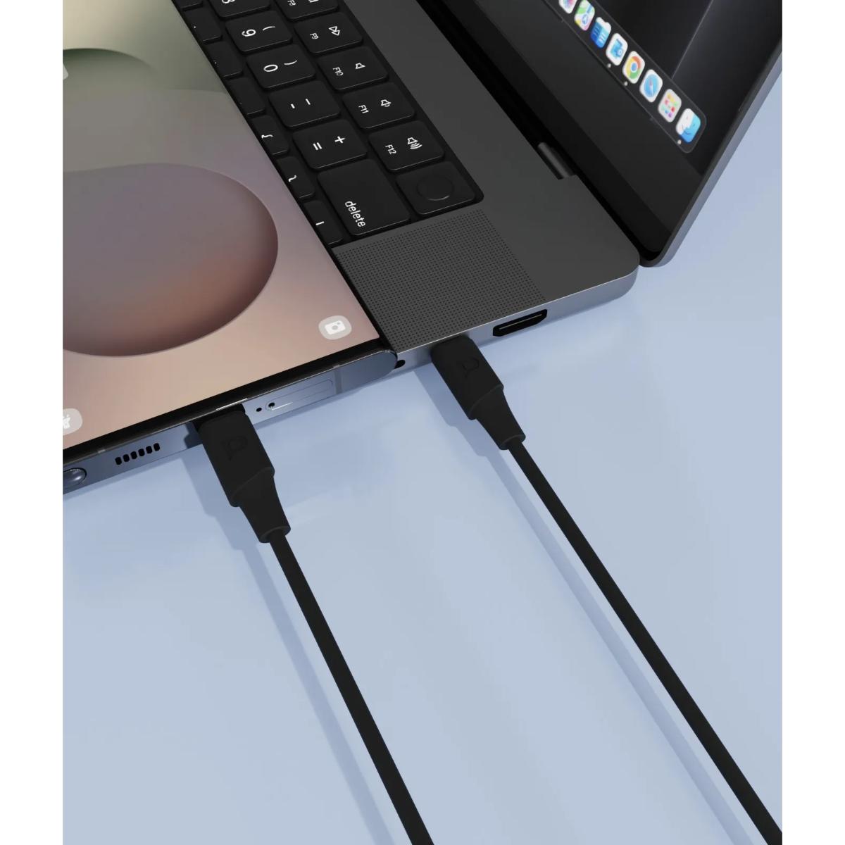 Powerology  Flex USB-C to USB-C PD 60W Cable