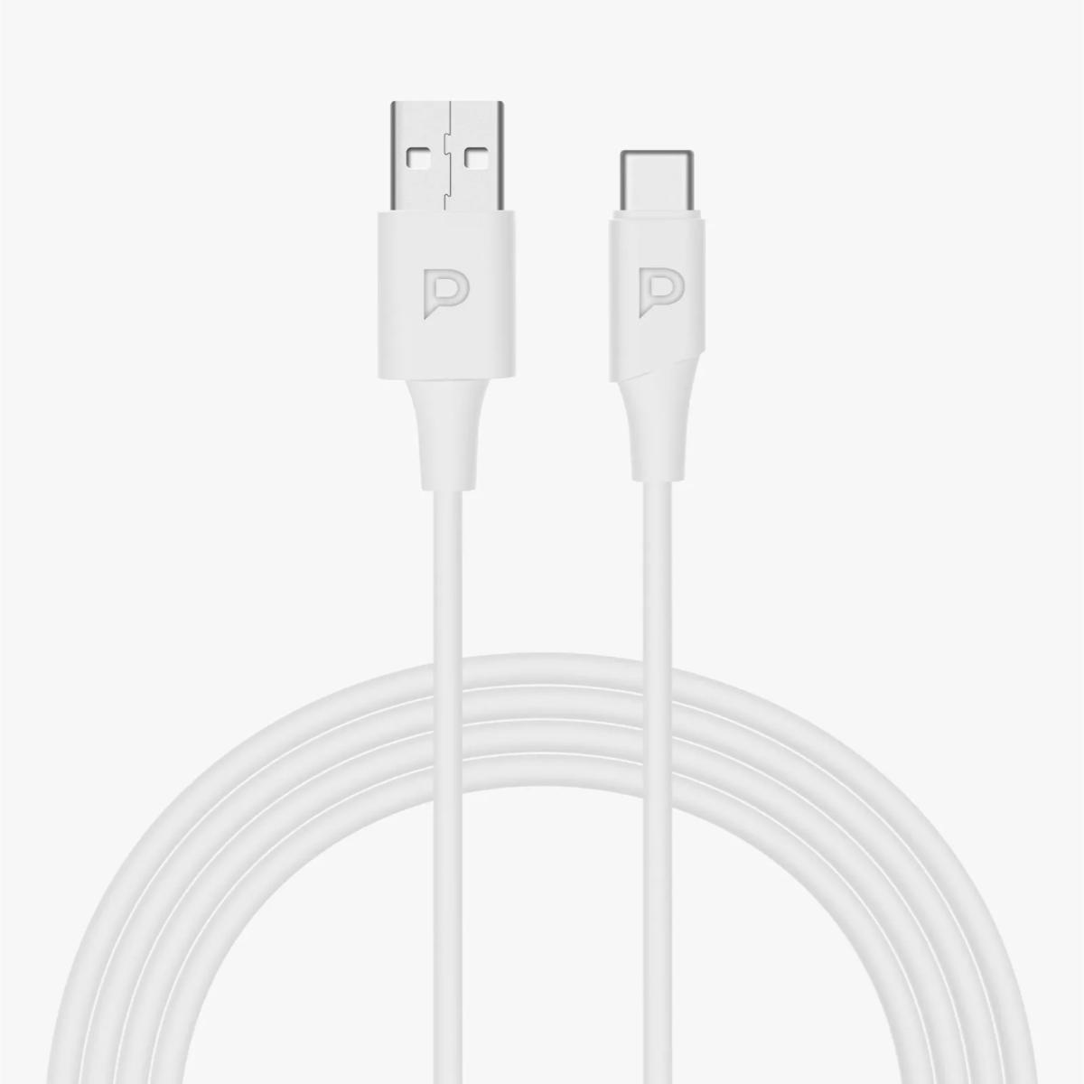Powerology Power Sync Flex USB-A to USB-C Cable