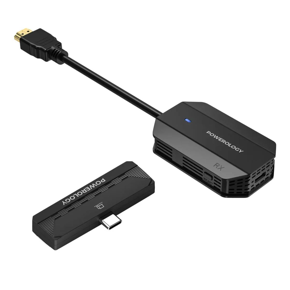 Powerology Wireless USB-C to HDMI Adapter