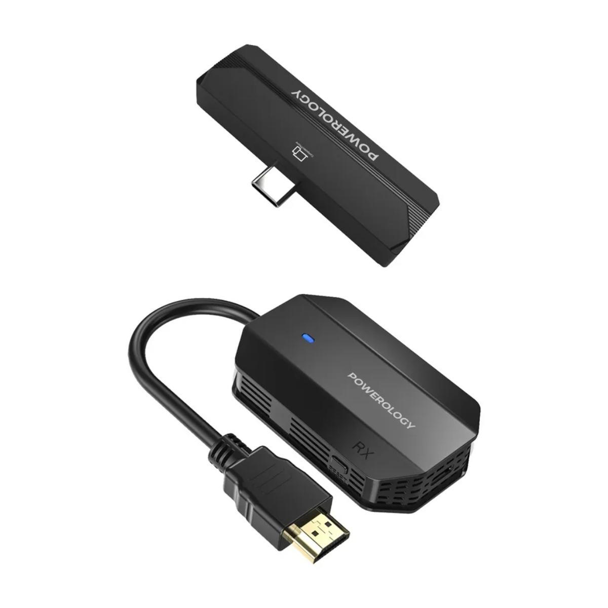 Powerology Wireless USB-C to HDMI Adapter