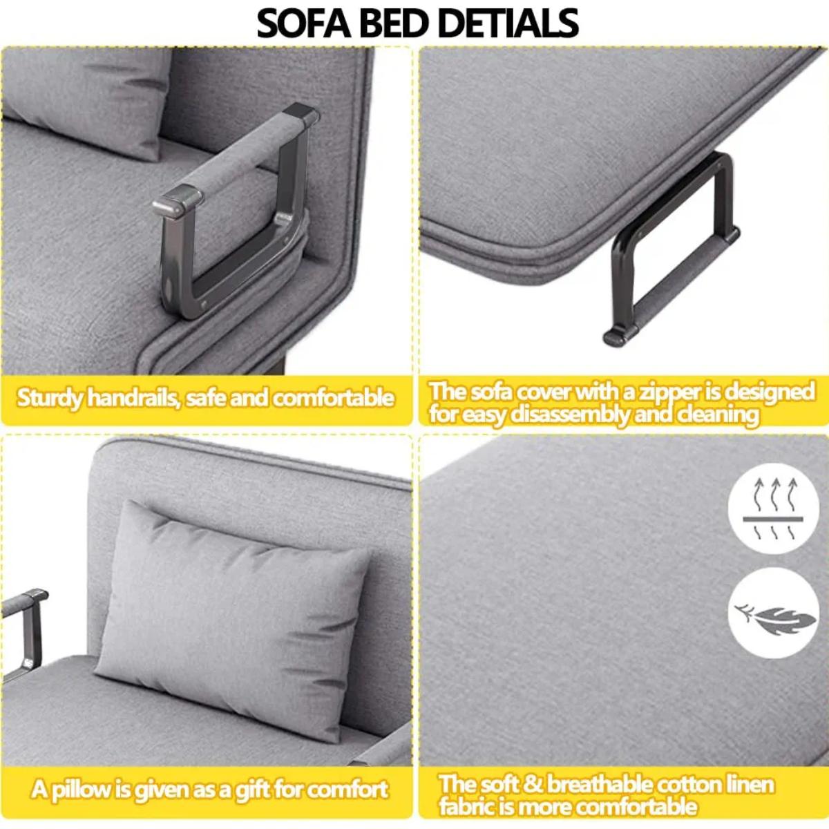 Convertible Folding Sofa Bed Chair