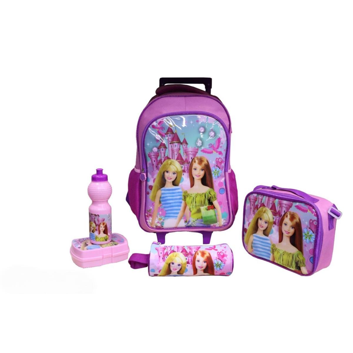 5-in-1 Kids School Rolling Backpack Set
