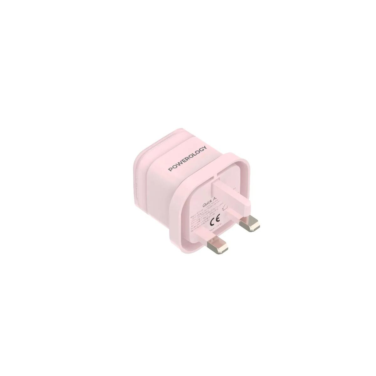 Powerology Dual-Port PD 35W Fast Charger