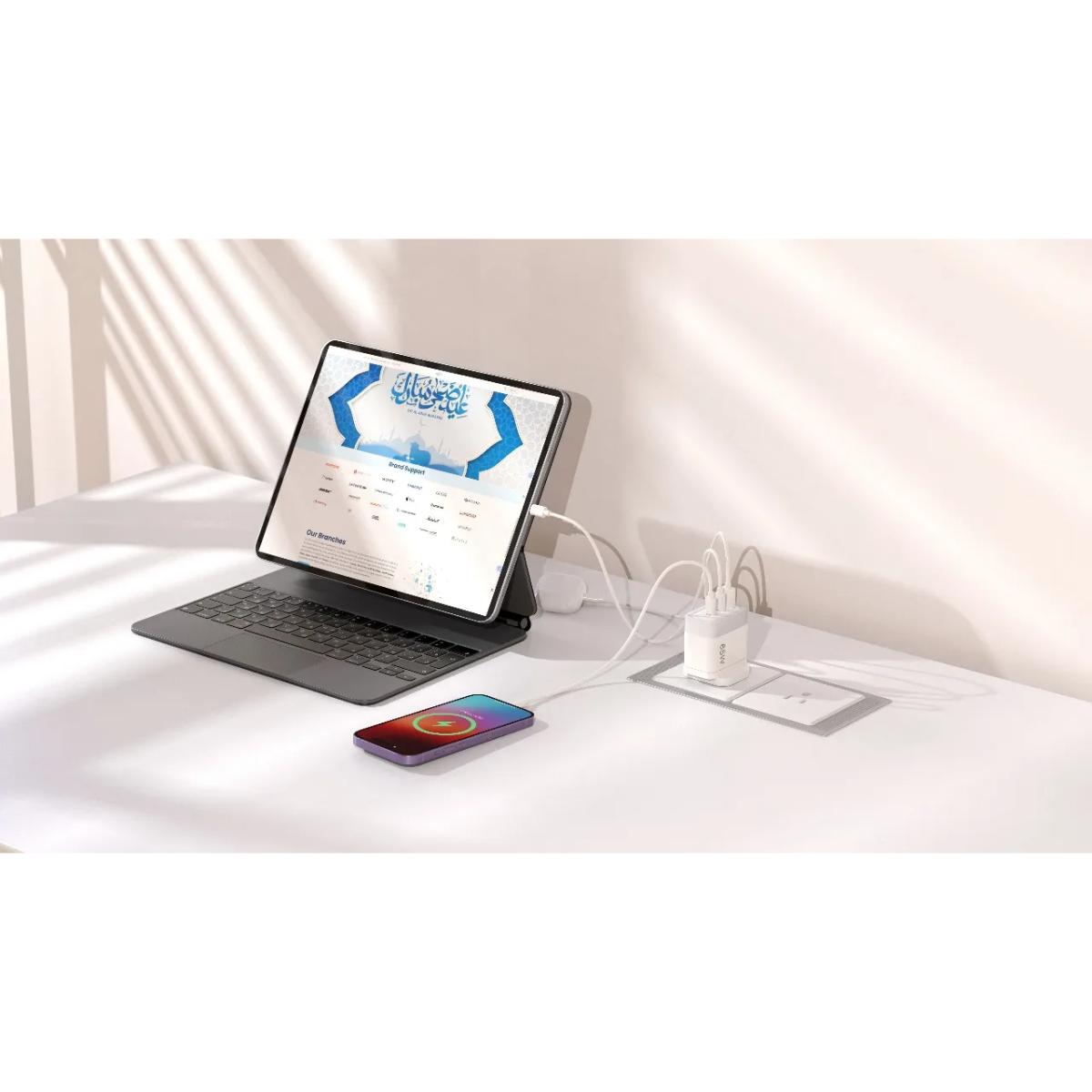Powerology Lunex  PD Fast Charger UK 3-Pin
