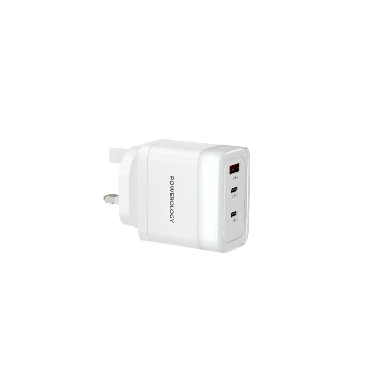 Powerology Lunex  PD Fast Charger UK 3-Pin