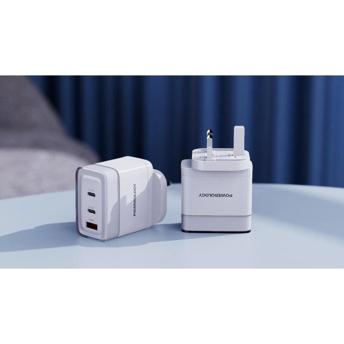 Powerology Lunex  PD Fast Charger UK 3-Pin