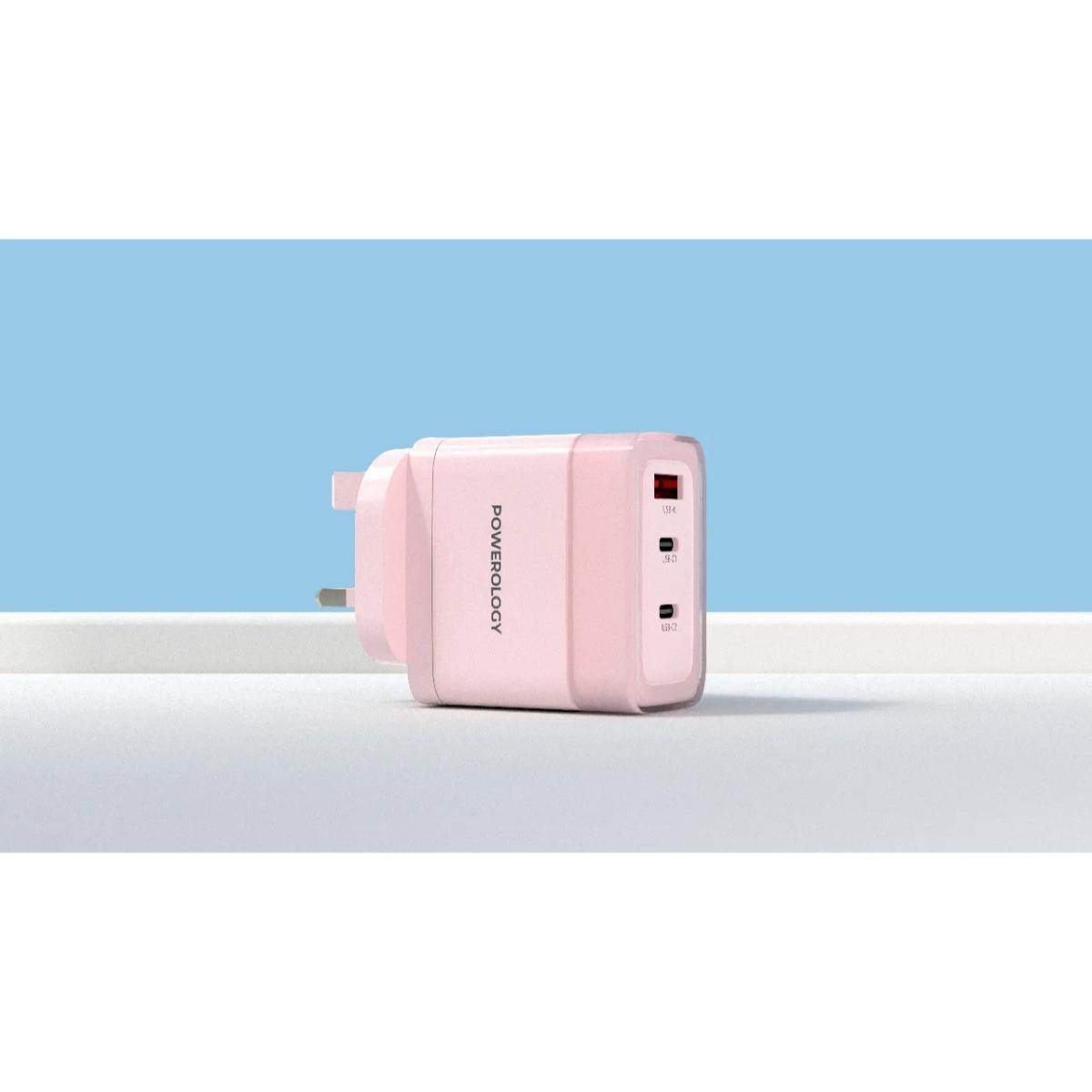 Powerology Lunex  PD Fast Charger UK 3-Pin