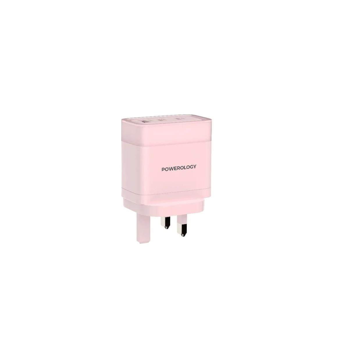 Powerology Lunex  PD Fast Charger UK 3-Pin