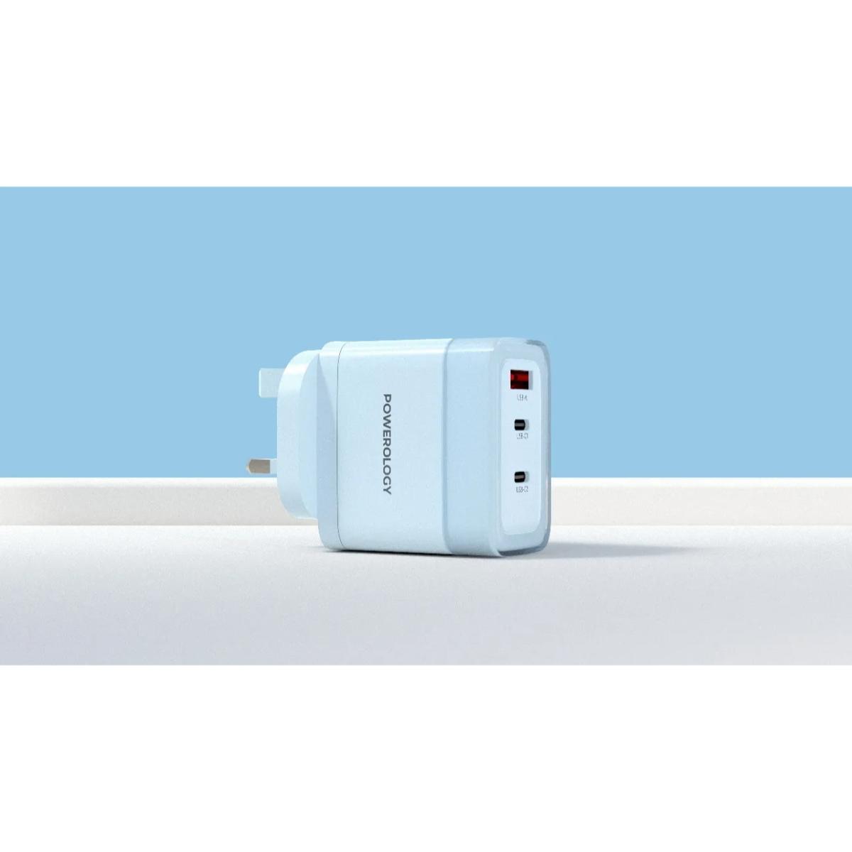 Powerology Lunex  PD Fast Charger UK 3-Pin