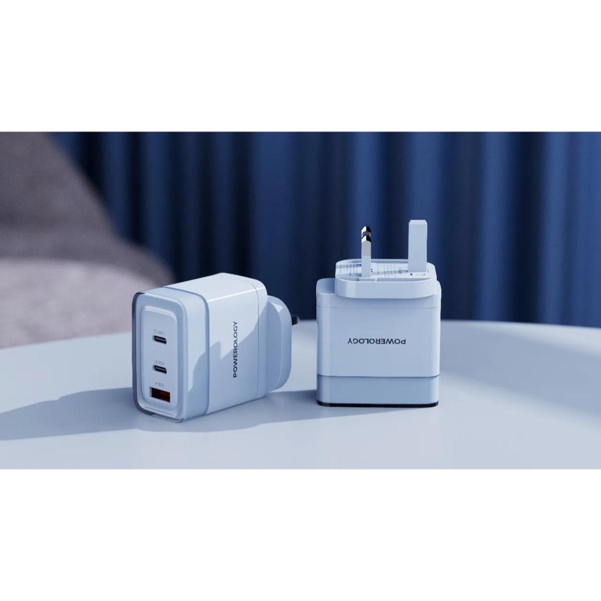 Powerology Lunex  PD Fast Charger UK 3-Pin