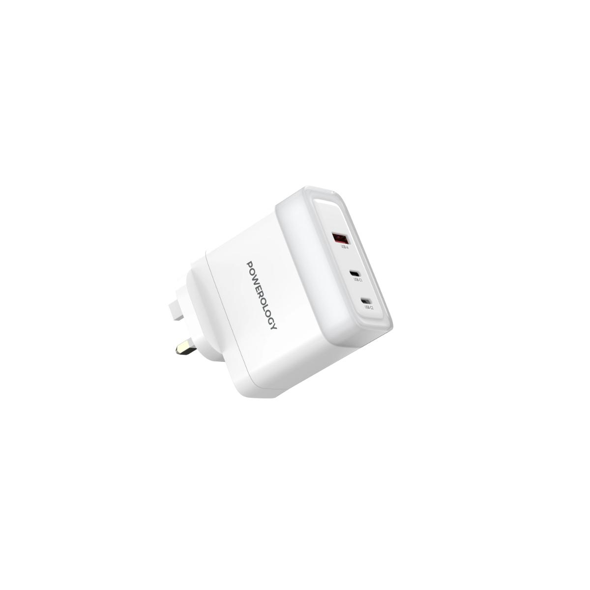 Powerology Lunex  PD Fast Charger UK 3-Pin