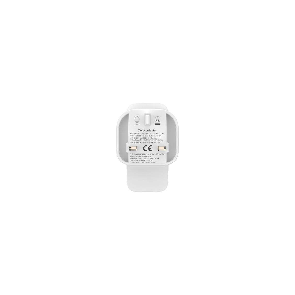 Powerology Lunex  PD Fast Charger UK 3-Pin
