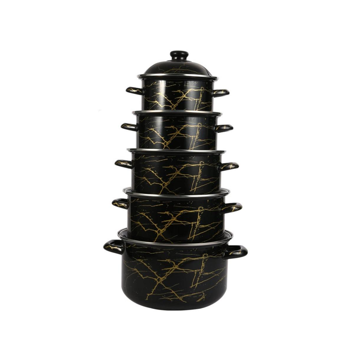 10 PCS Enamel Casserole Set