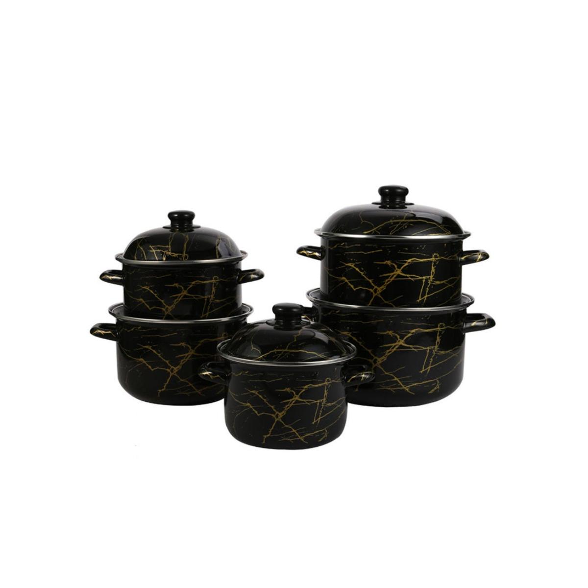 10 PCS Enamel Casserole Set