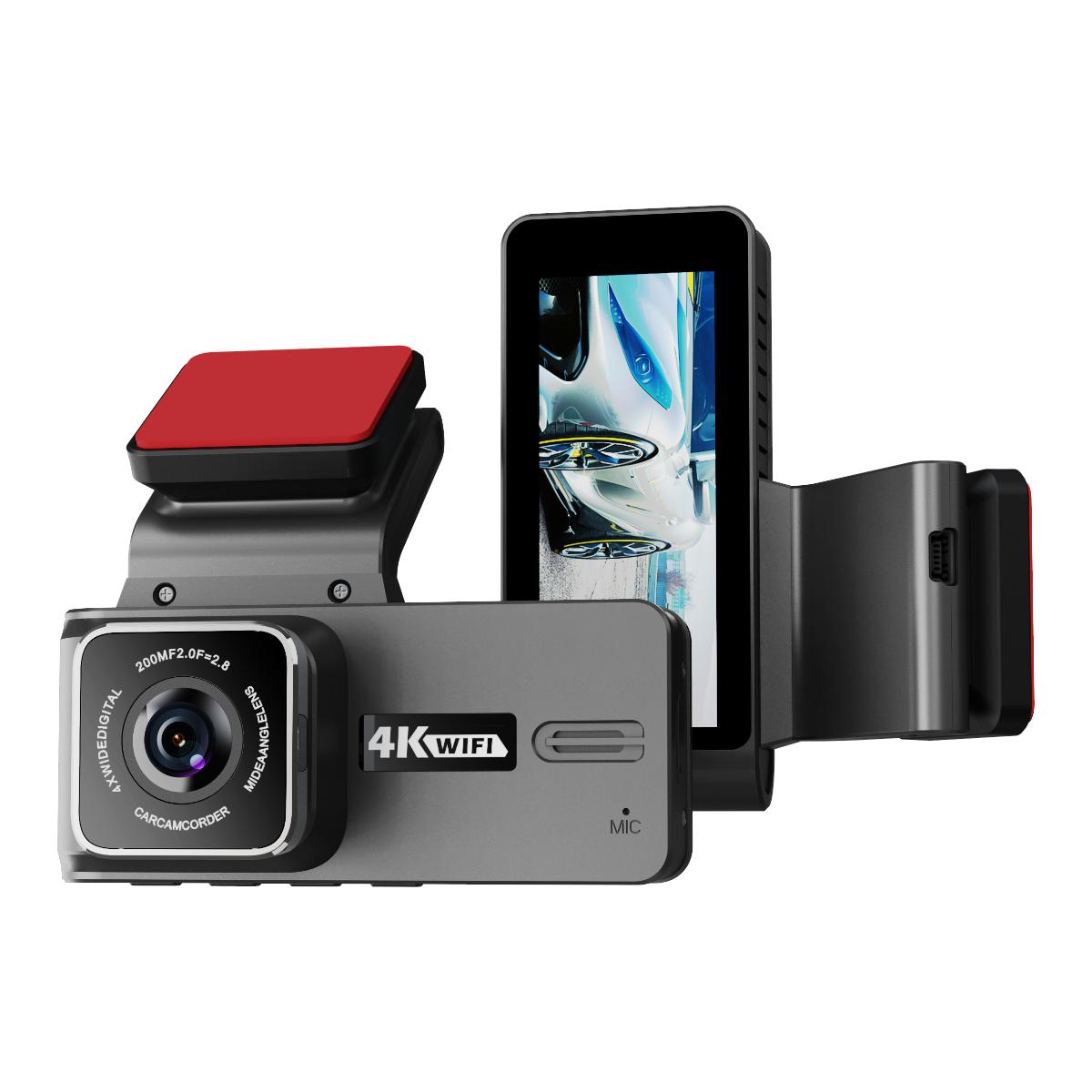 Dual 2K WiFi Dash Camera Front & Rear