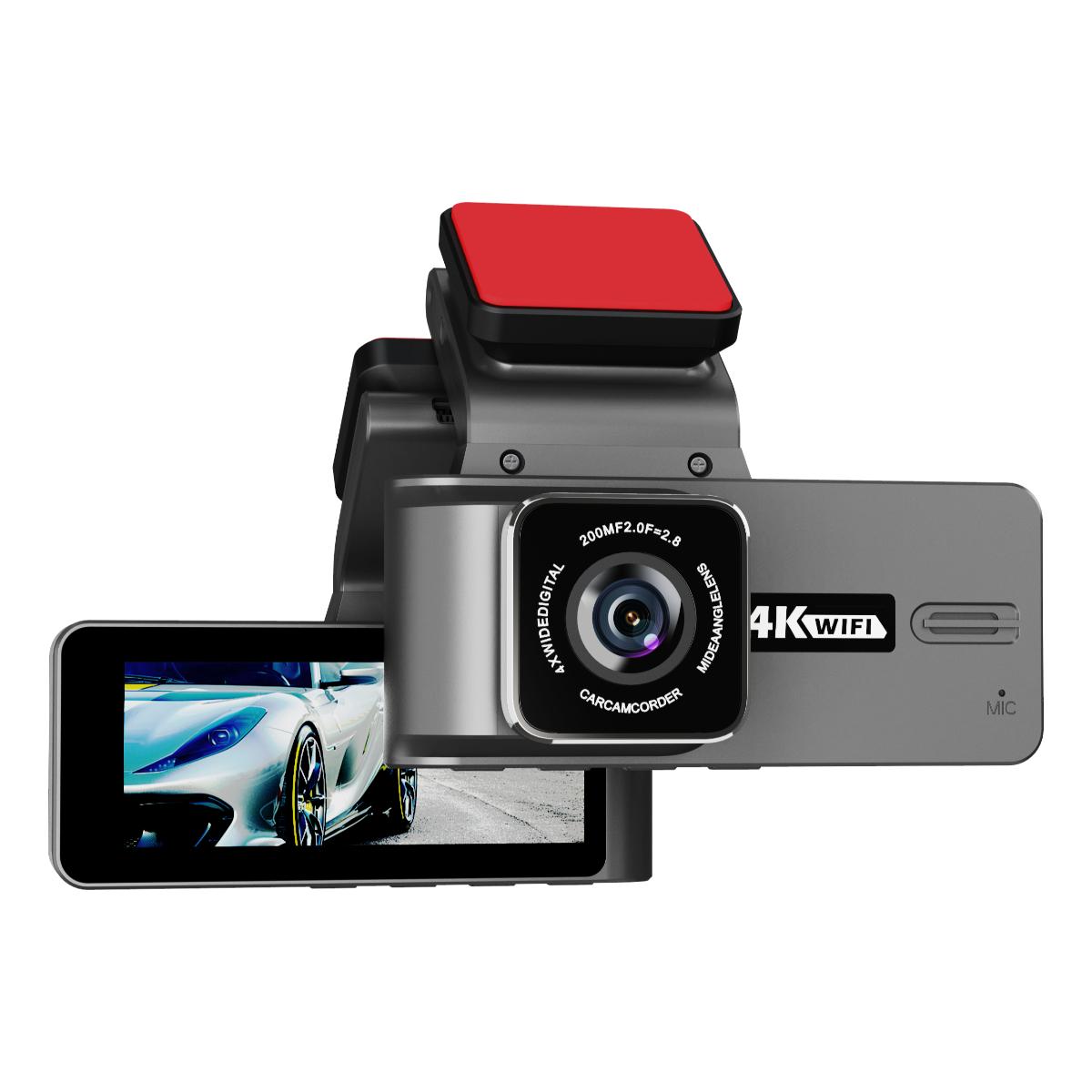 Dual 2K WiFi Dash Camera Front & Rear