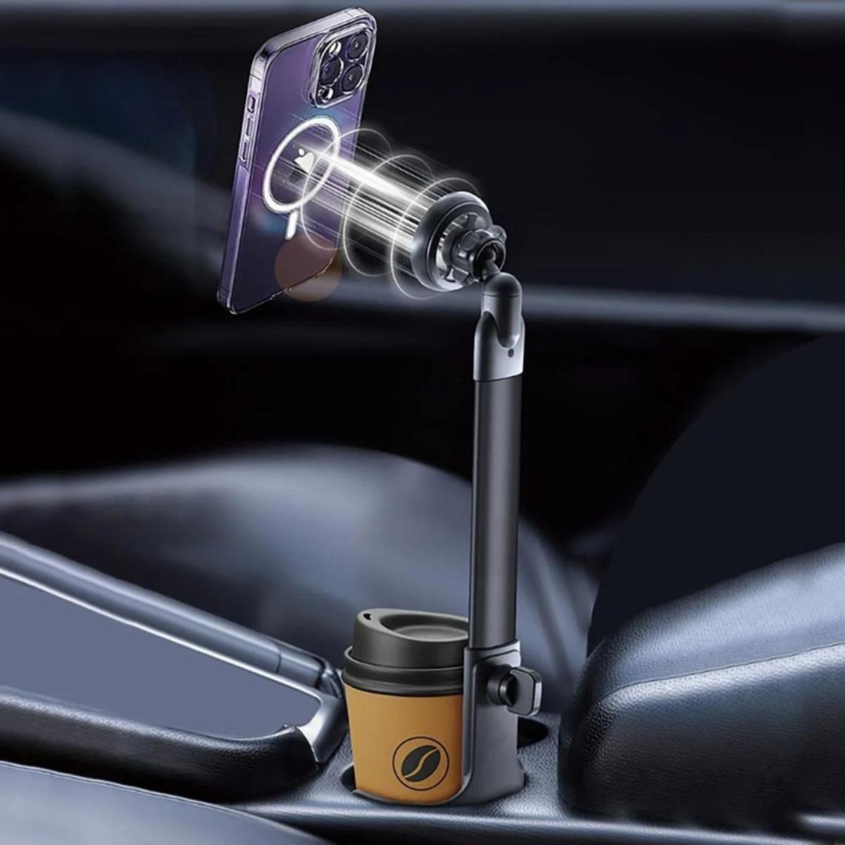 2-in-1 Magnetic Car Phone Holder