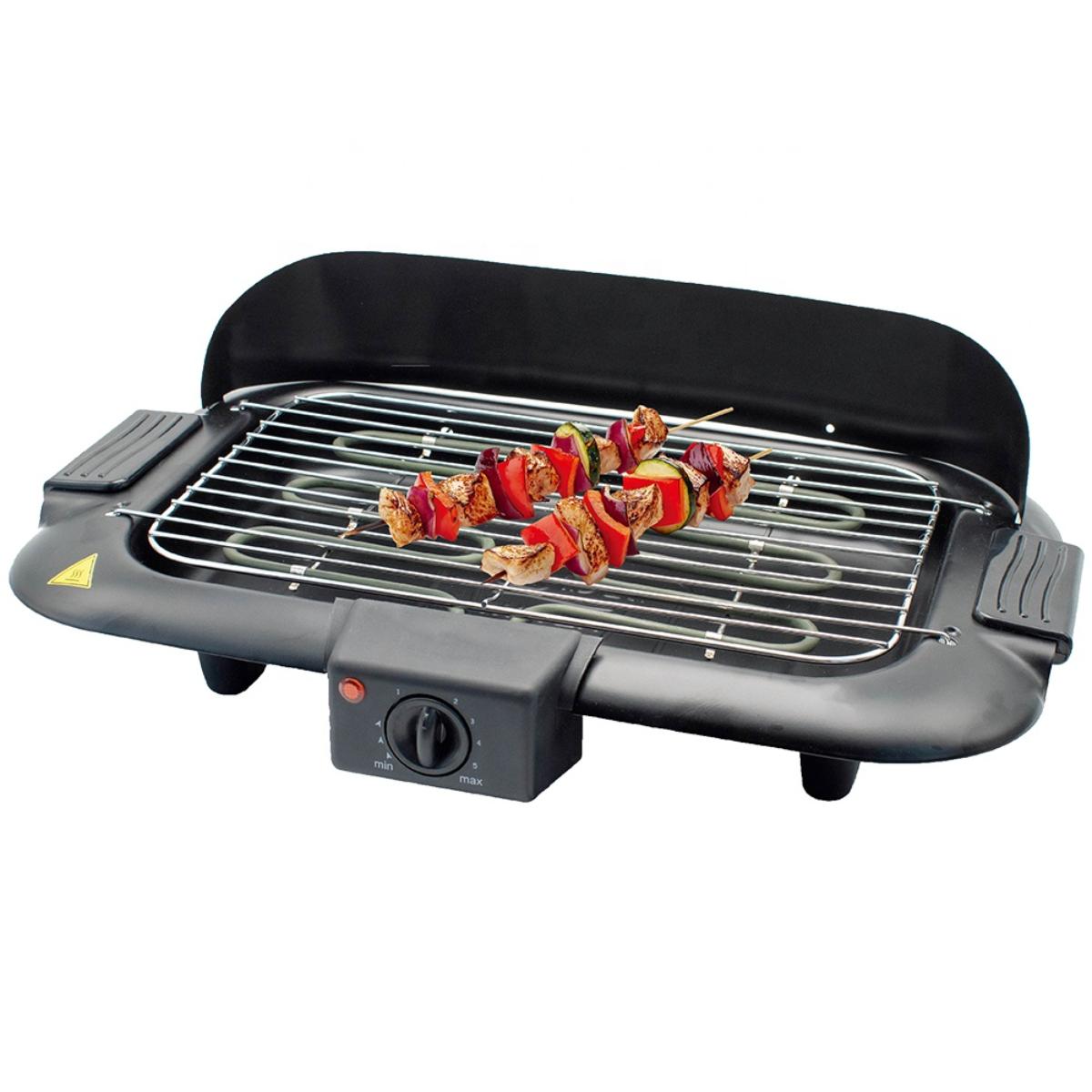 2000W Electric BBQ Grill with Stand