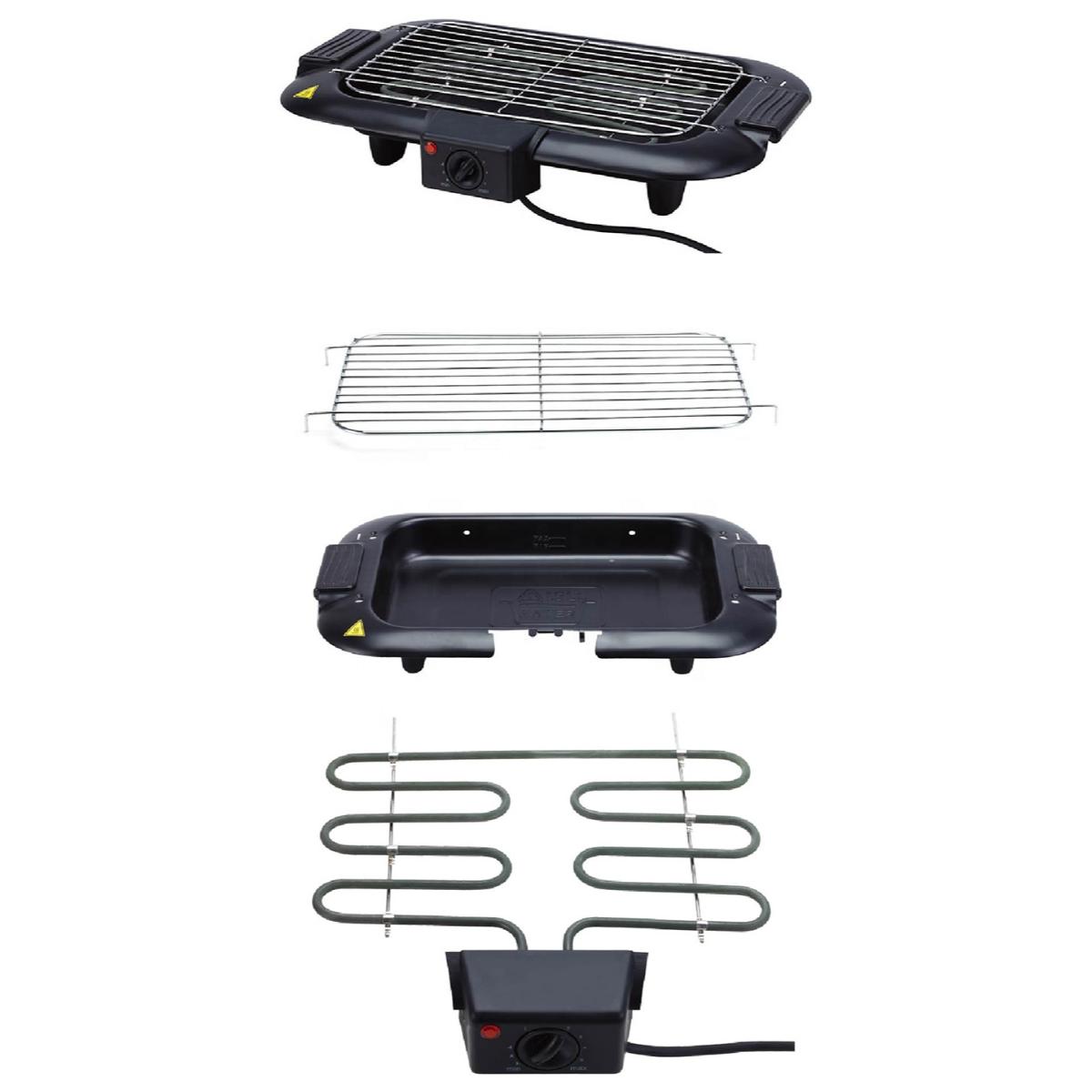2000W Electric BBQ Grill with Stand