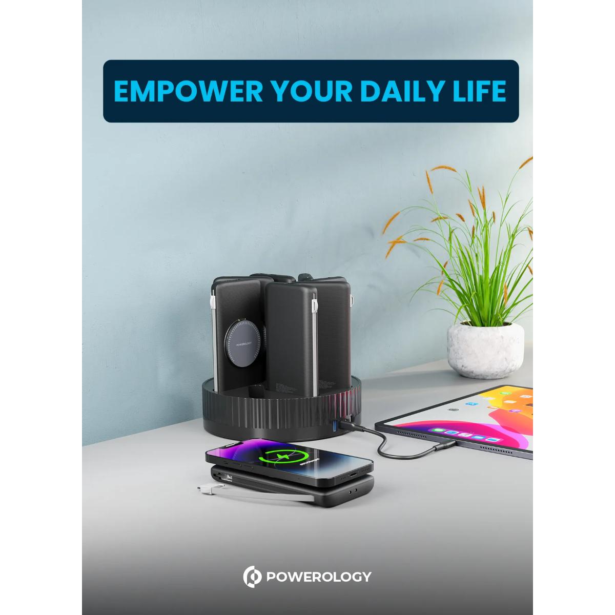 Powerology 8 x 10000mAh Power Bank Terminal