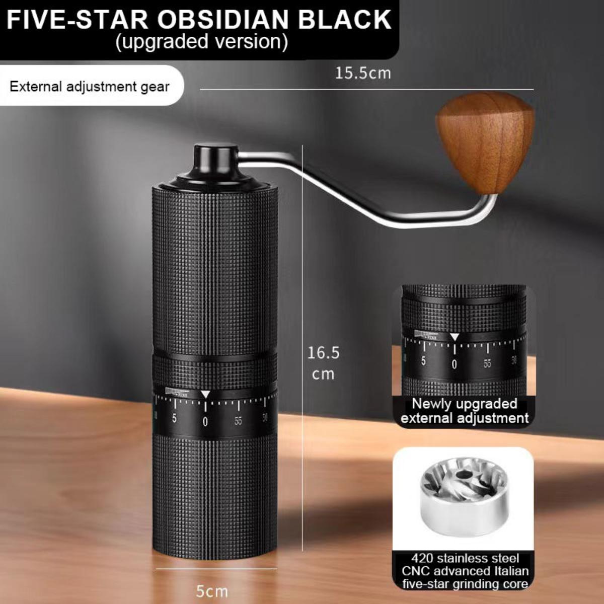 Manual Coffee Grinder with 60 Adjustable Grind Settings