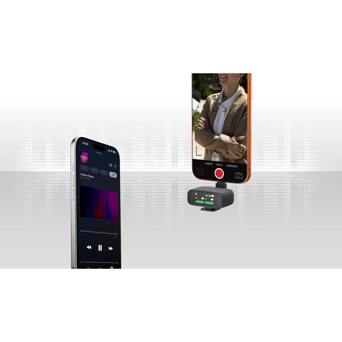 Powerology PURE Q1 AI Noise-Cancelling Microphone