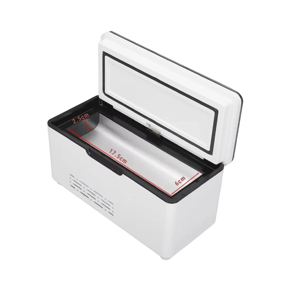 Portable Insulin Cooler Box with LED Display & Thermoelectric Refrigeration