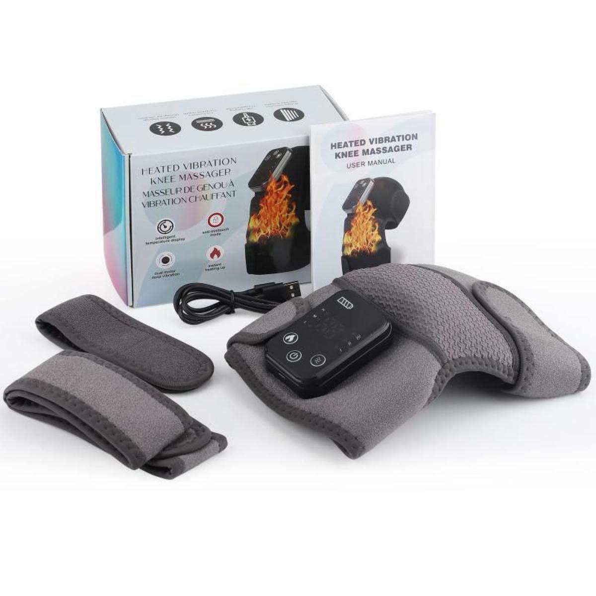 Heated Vibration Knee Massager