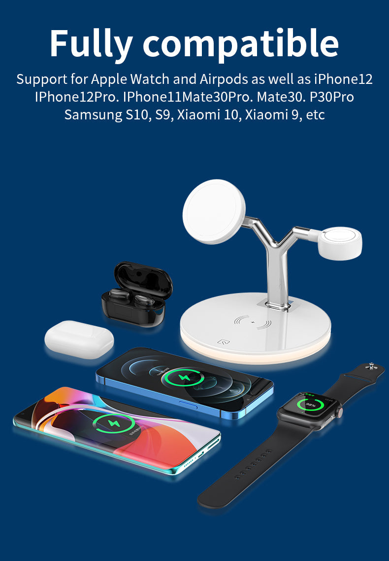 Multi-Function Phone Stand 3 in 1 25W | Bedside Lamp | Tradeo Shopping