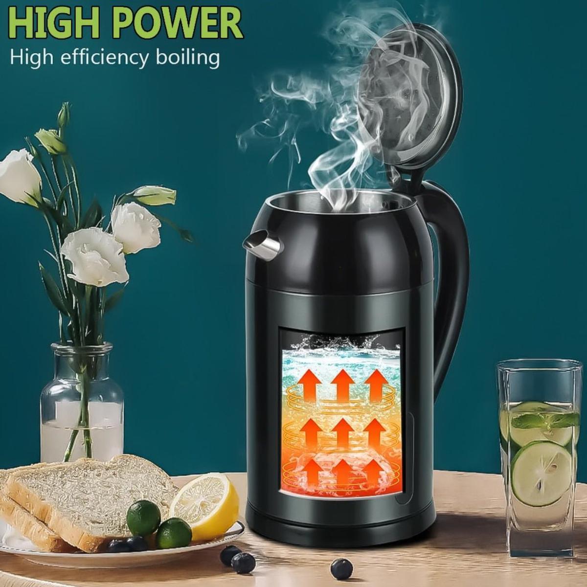 3L Electric Kettle Stainless Steel Fast Boil