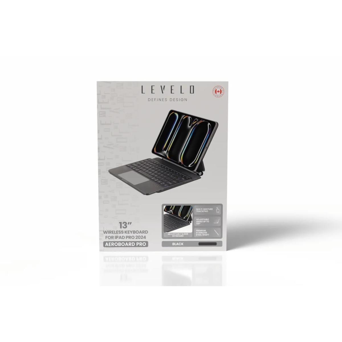 Wireless Keyboard Case with Touchpad for iPad Pro 13