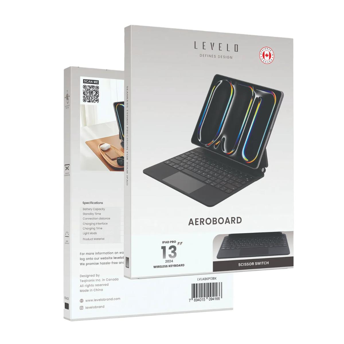 Levelo AeroBoard Keyboard Case