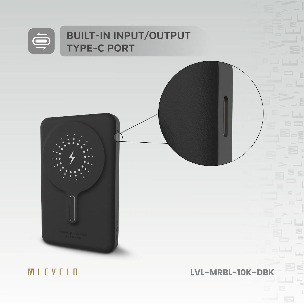 Levelo Marbella 10000mAh MagSafe Power Bank 20W