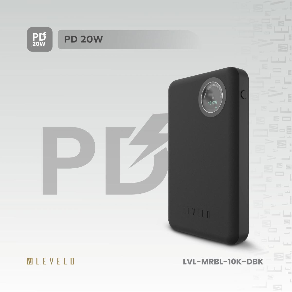 Levelo Marbella 10000mAh MagSafe Power Bank 20W