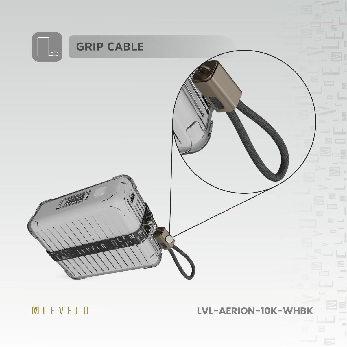 Levelo Portable 10000mAh Power Bank Aerion