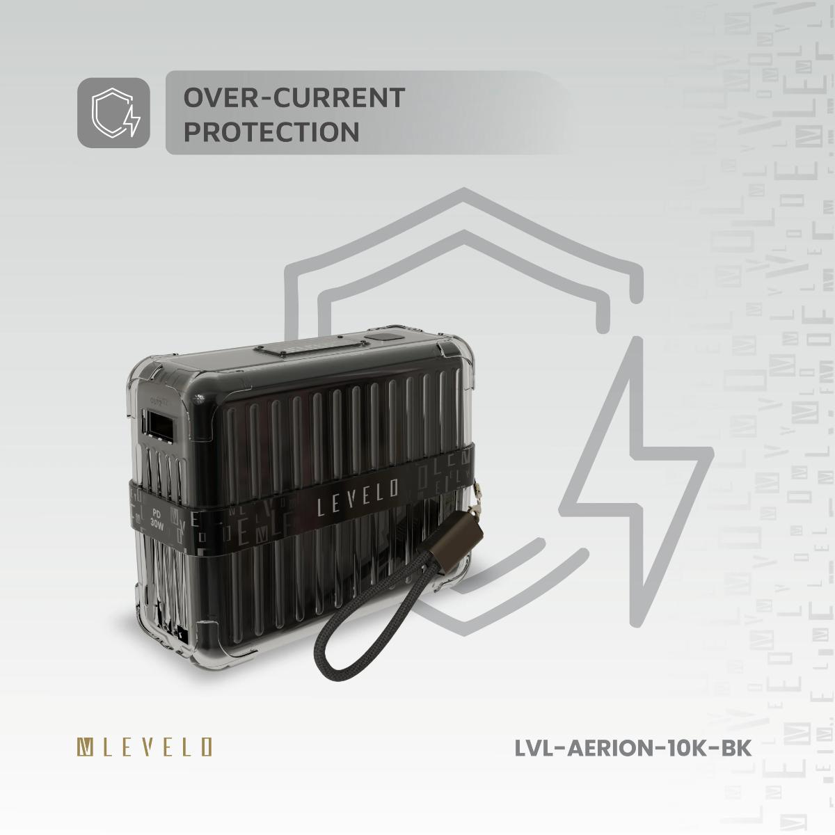 Levelo Portable 10000mAh Power Bank Aerion