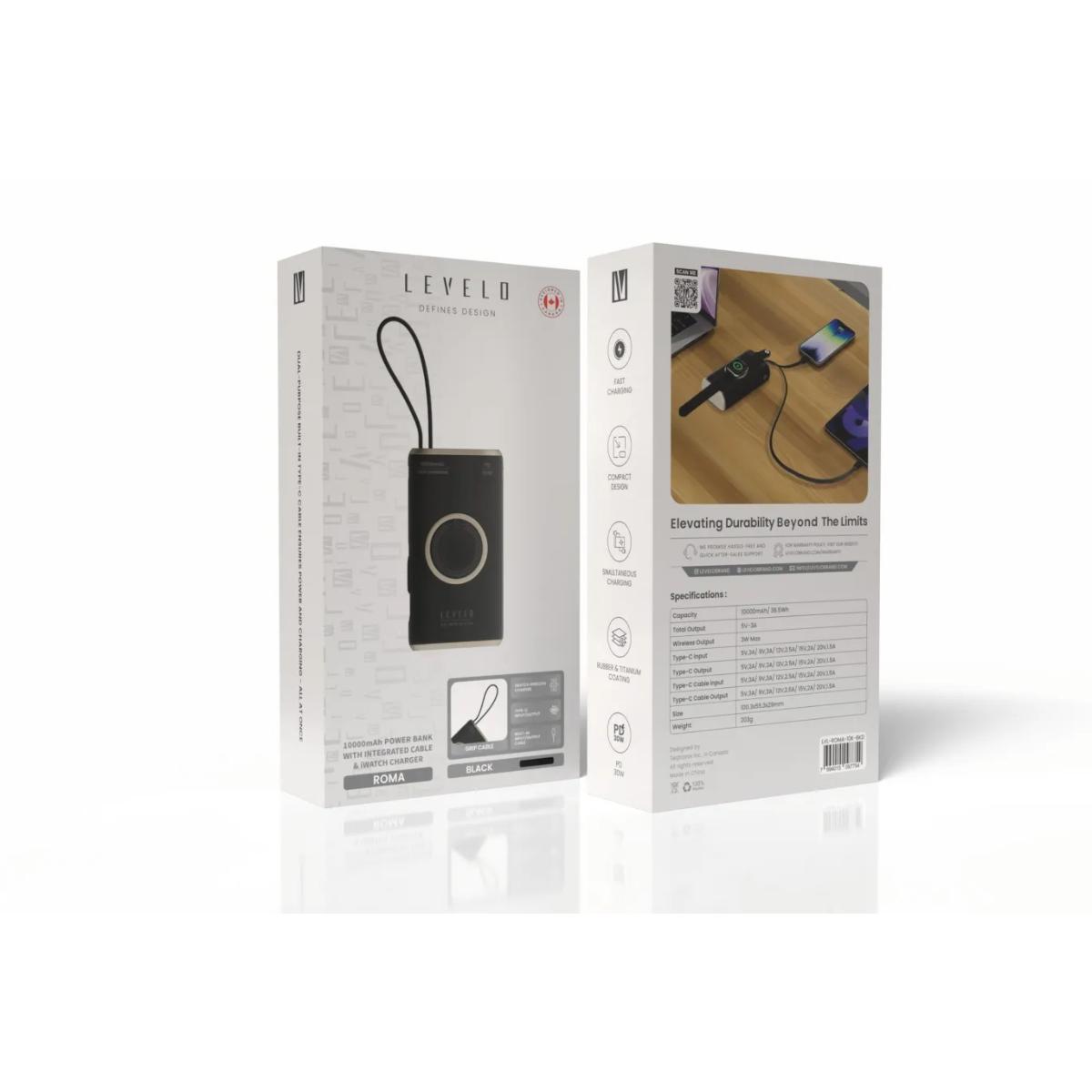 Levelo Roma 10000mAh 30W Power Bank