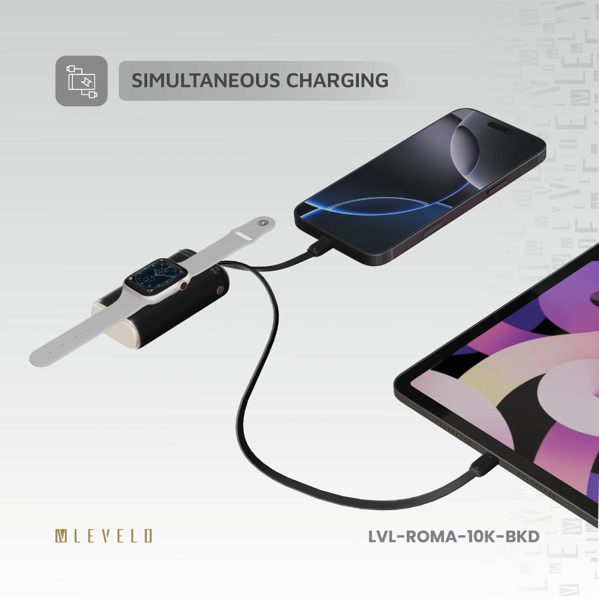 Levelo Roma 10000mAh 30W Power Bank