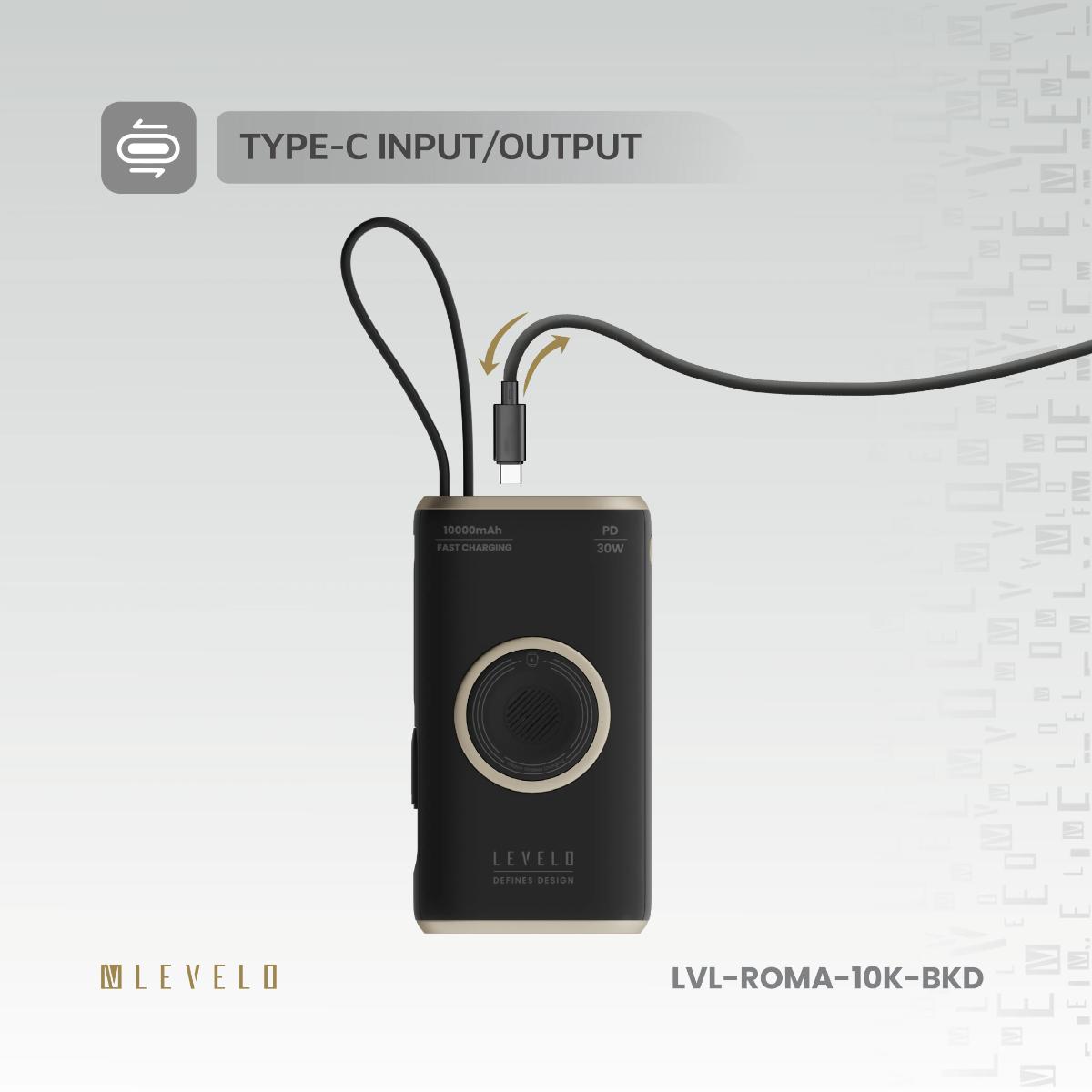 Levelo Roma 10000mAh 30W Power Bank