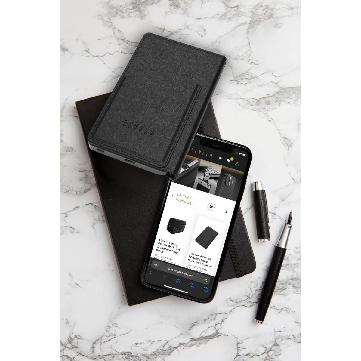 Levelo Vermont 3-in-1 Wallet 5000mAh Power Bank