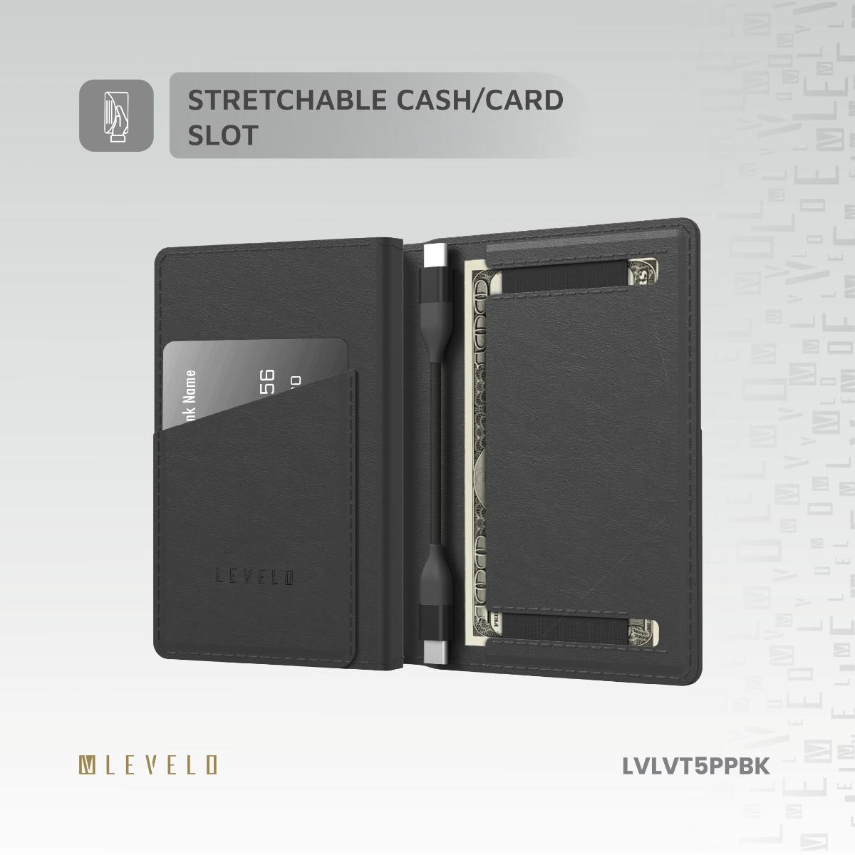 Levelo Vermont 3-in-1 Wallet 5000mAh Power Bank